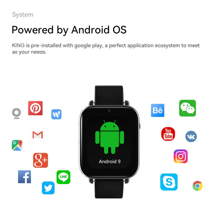 4G LTE Smart Watch Android
